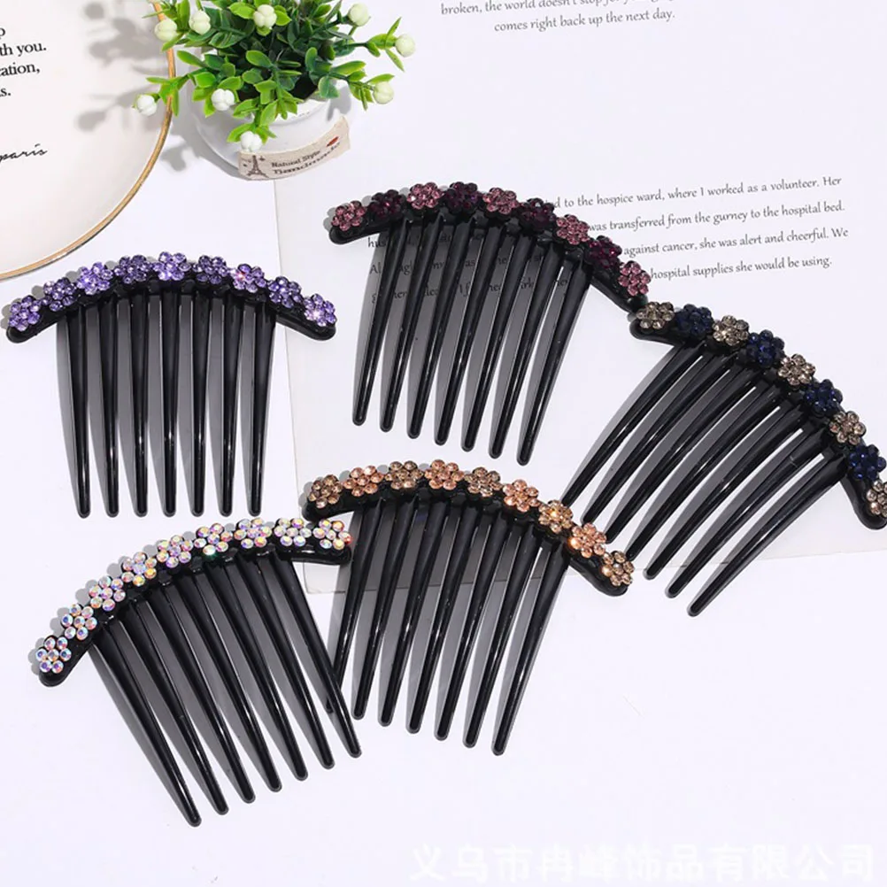 2pcs Rhinestone Hair Comb Flower Pattern Hairpin Fashion Headdress Women Hair Accessories Stylish Simple Updo Tool Party Wedding
2pcs Rhinestone Hair Comb Flower Pattern Hairpin Fashion Headdress Women Hair Accessories Stylish Simple Updo Tool Party Wedding