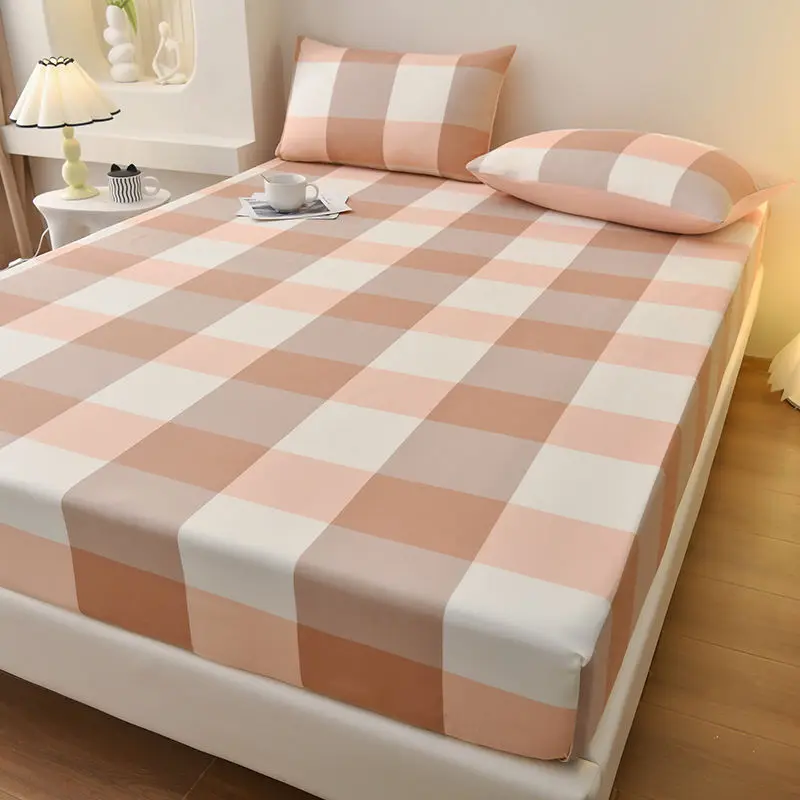 Korean Style Cotton Bed Fitted Sheet Full Package Adjustable Elastic Bedding Cover Mattress Protect Bedspread Class A Dustproof
Korean Style Cotton Bed Fitted Sheet Full Package Adjustable Elastic Bedding Cover Mattress Protect Bedspread Class A Dustproof