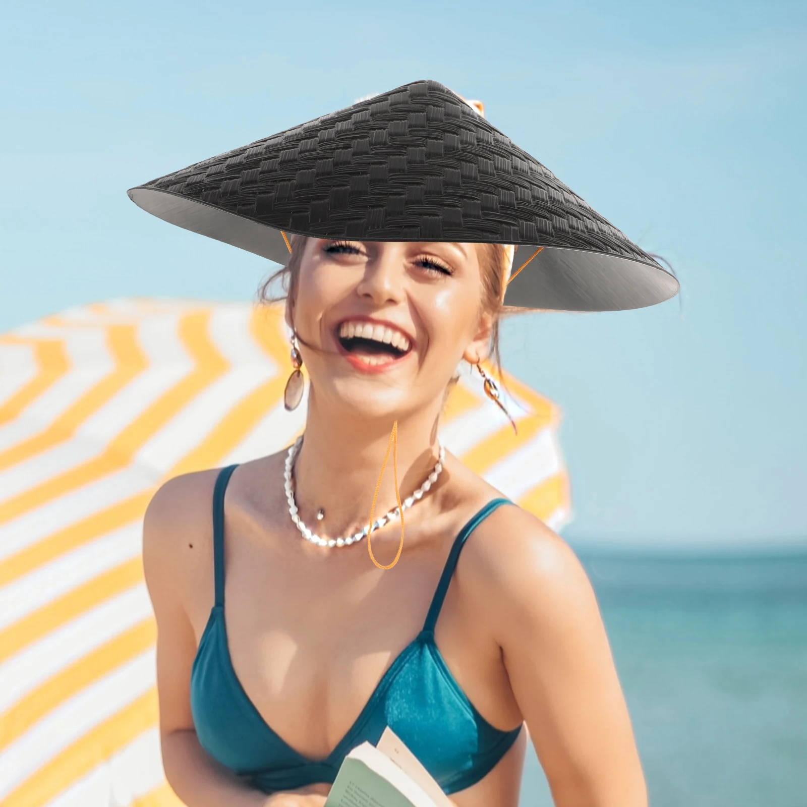 Bucket Hats Men Women Black Child Traditional Party Hat Stage Performance Plastic Anti Rain Chinese Plastic Hat Cosplay Props
Bucket Hats Men Women Black Child Traditional Party Hat Stage Performance Plastic Anti Rain Chinese Plastic Hat Cosplay Props