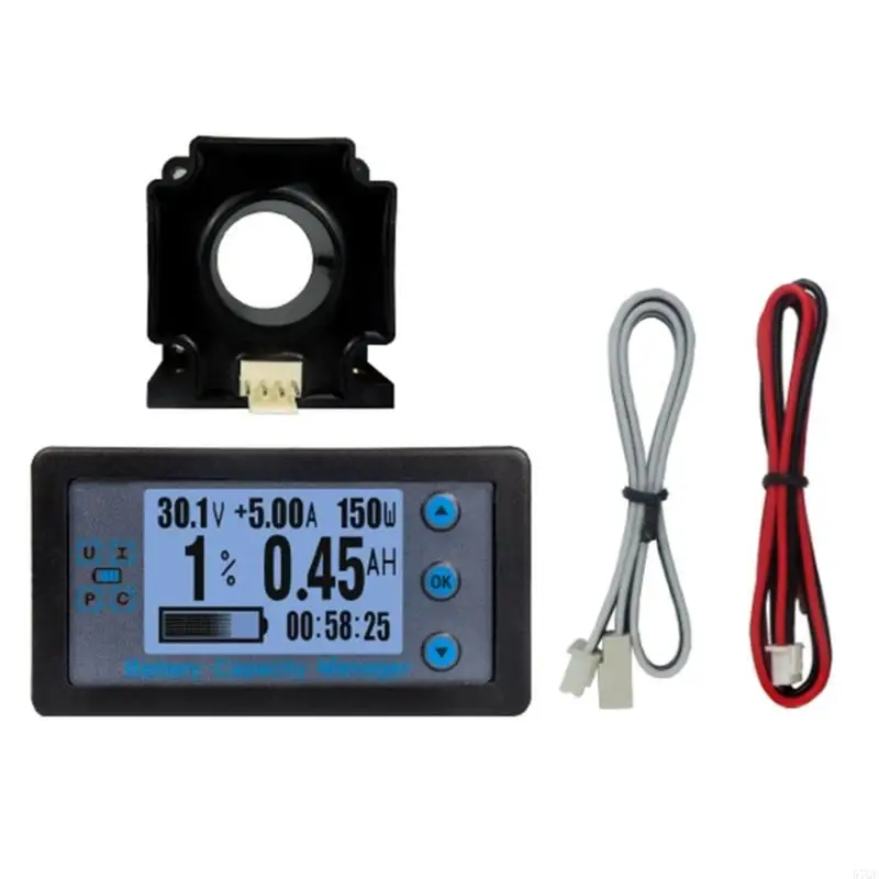 57QF Multifunctional Battery Meter Battery Capacity Indicator Easy to Use Car Battery Monitors Low Power Consumption for Car
57QF Multifunctional Battery Meter Battery Capacity Indicator Easy to Use Car Battery Monitors Low Power Consumption for Car