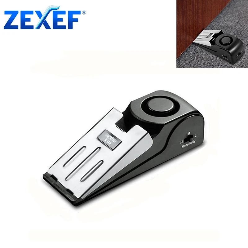 ZEXEF Беспроводная дверная стоп-сигнализация 120 дБ Громкая домашняя безопасность Противоугонная дверная блокировка Портативная дверная сигнализация Preasure Alarm
ZEXEF Беспроводная дверная стоп-сигнализация 120 дБ Громкая домашняя безопасность Противоугонная дверная блокировка Портативная дверная сигнализация Preasure Alarm