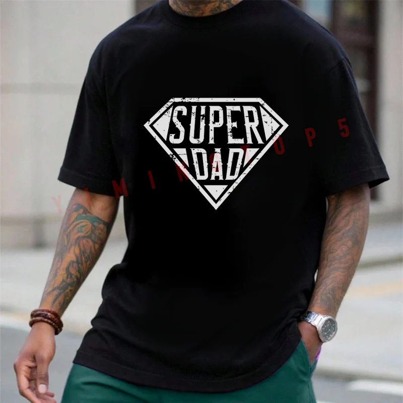 Super Dad Fathers Day Graphic Moto T-Shirt Motorrad Fans New Fashion Summer Cotton Men Short Sleeve O-Neck Tee
Super Dad Fathers Day Graphic Moto T-Shirt Motorrad Fans New Fashion Summer Cotton Men Short Sleeve O-Neck Tee