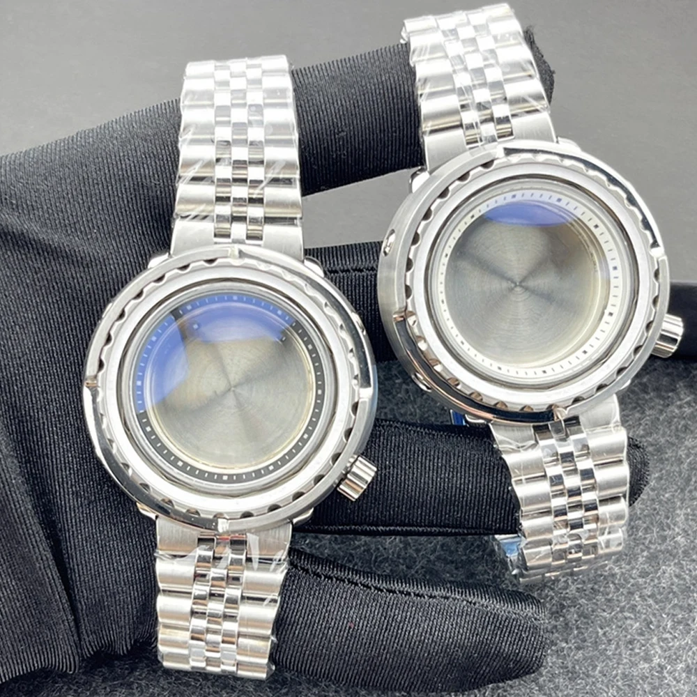 NH35 Case 47mm 316L Stainless Steel 50ATM Waterproof Sapphire Glass Watch Case Strap For NH35 Automatic Movement Diving Watch
NH35 Case 47mm 316L Stainless Steel 50ATM Waterproof Sapphire Glass Watch Case Strap For NH35 Automatic Movement Diving Watch