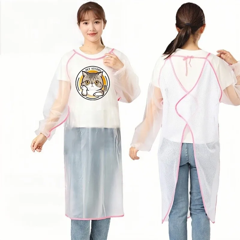Kitchen Waterproof Oil Resistant Apron Hair Salon Specific Non StickHair Cloak Robe Hair Cutting Cloth Pet Hairdressing Workwear
Kitchen Waterproof Oil Resistant Apron Hair Salon Specific Non StickHair Cloak Robe Hair Cutting Cloth Pet Hairdressing Workwear
