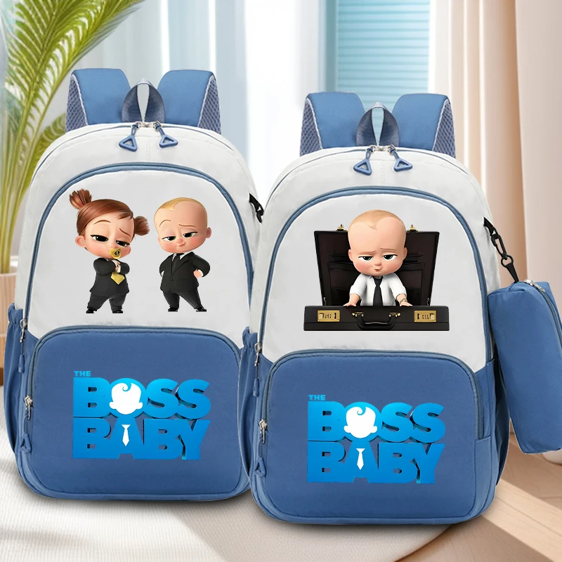 Baby Boss 2pcs Schoolbag with Pencil Case for Students Anime Cartoon Printed Backpack Fashion Book Stationery Storage Schoolbags
Baby Boss 2pcs Schoolbag with Pencil Case for Students Anime Cartoon Printed Backpack Fashion Book Stationery Storage Schoolbags