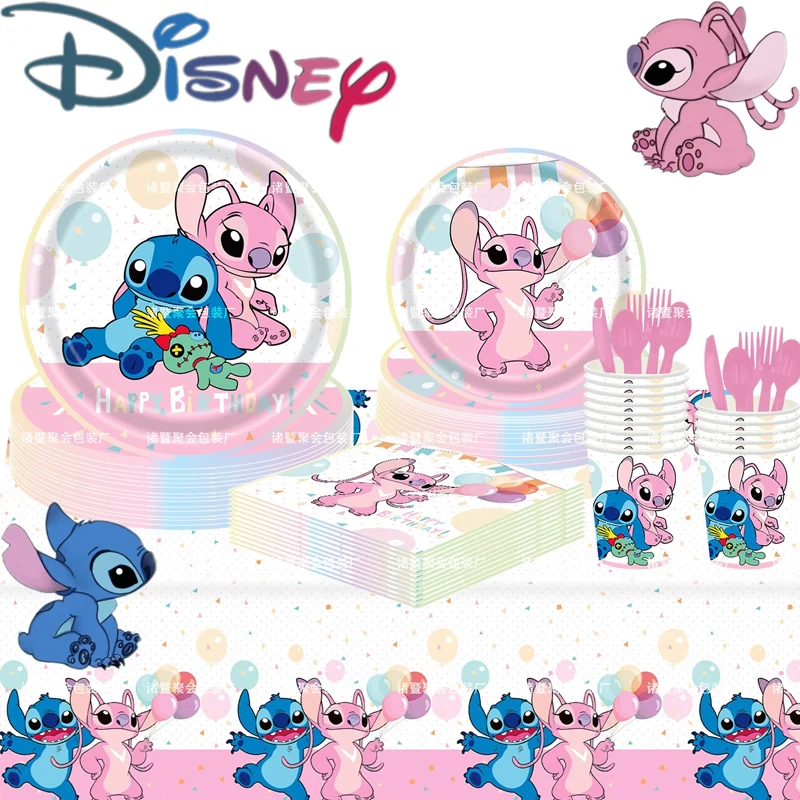 Disney Lilo & Stitch Theme Decoration Disposable Tableware Happy Birthday Party Supplies Paper Napkins Cups Plates Tablecloths
Disney Lilo & Stitch Theme Decoration Disposable Tableware Happy Birthday Party Supplies Paper Napkins Cups Plates Tablecloths