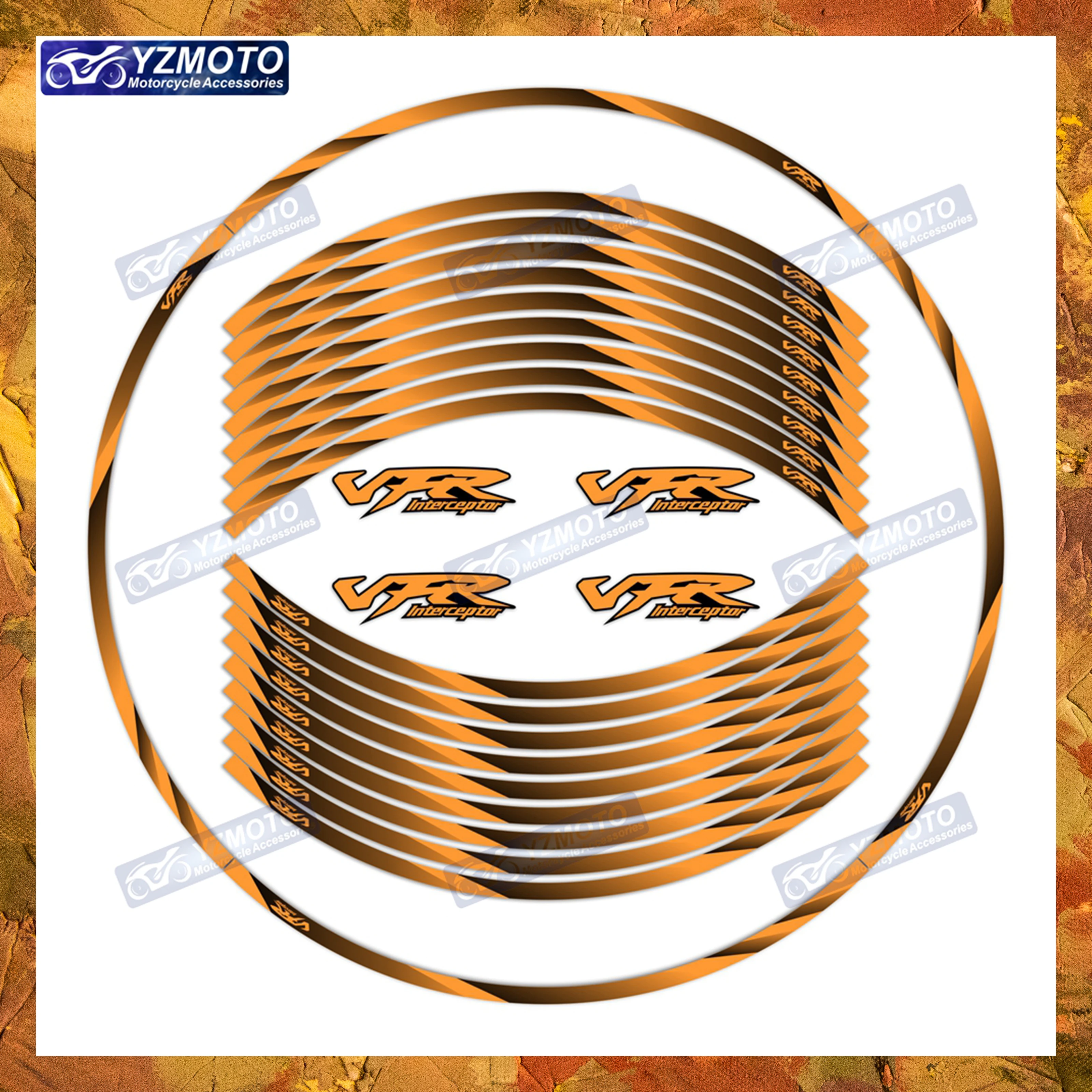 For Honda VFR Interceptor Motorcycle 17 Inch Front And Rear Decal Wheel Hub Racing Sticker Waterproof Reflective Rim Stickers
For Honda VFR Interceptor Motorcycle 17 Inch Front And Rear Decal Wheel Hub Racing Sticker Waterproof Reflective Rim Stickers