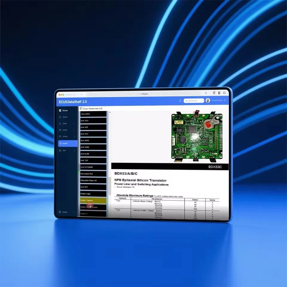 ECUS Datasheet 2.0 Software PCB Schematics Electronic Components for Automotive Engineers Car ECUs Information
ECUS Datasheet 2.0 Software PCB Schematics Electronic Components for Automotive Engineers Car ECUs Information