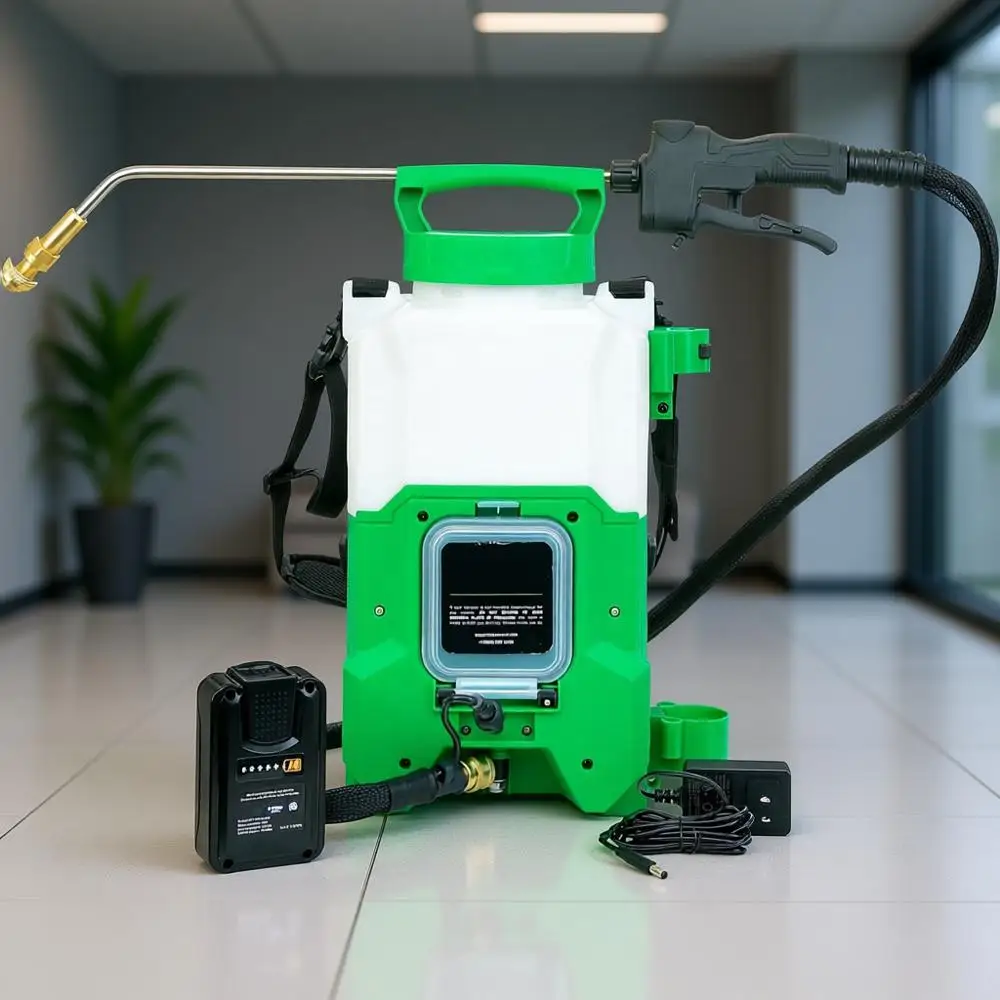 1-Gallon Electric Sprayer with 4-Way Nozzle, Storm SwapTank Battery Powered
1-Gallon Electric Sprayer with 4-Way Nozzle, Storm SwapTank Battery Powered