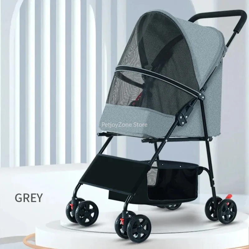 China Pet Stroller With Four Wheels Cat Pet Carrier Japan Pet Stroller For Cat And Dog
China Pet Stroller With Four Wheels Cat Pet Carrier Japan Pet Stroller For Cat And Dog