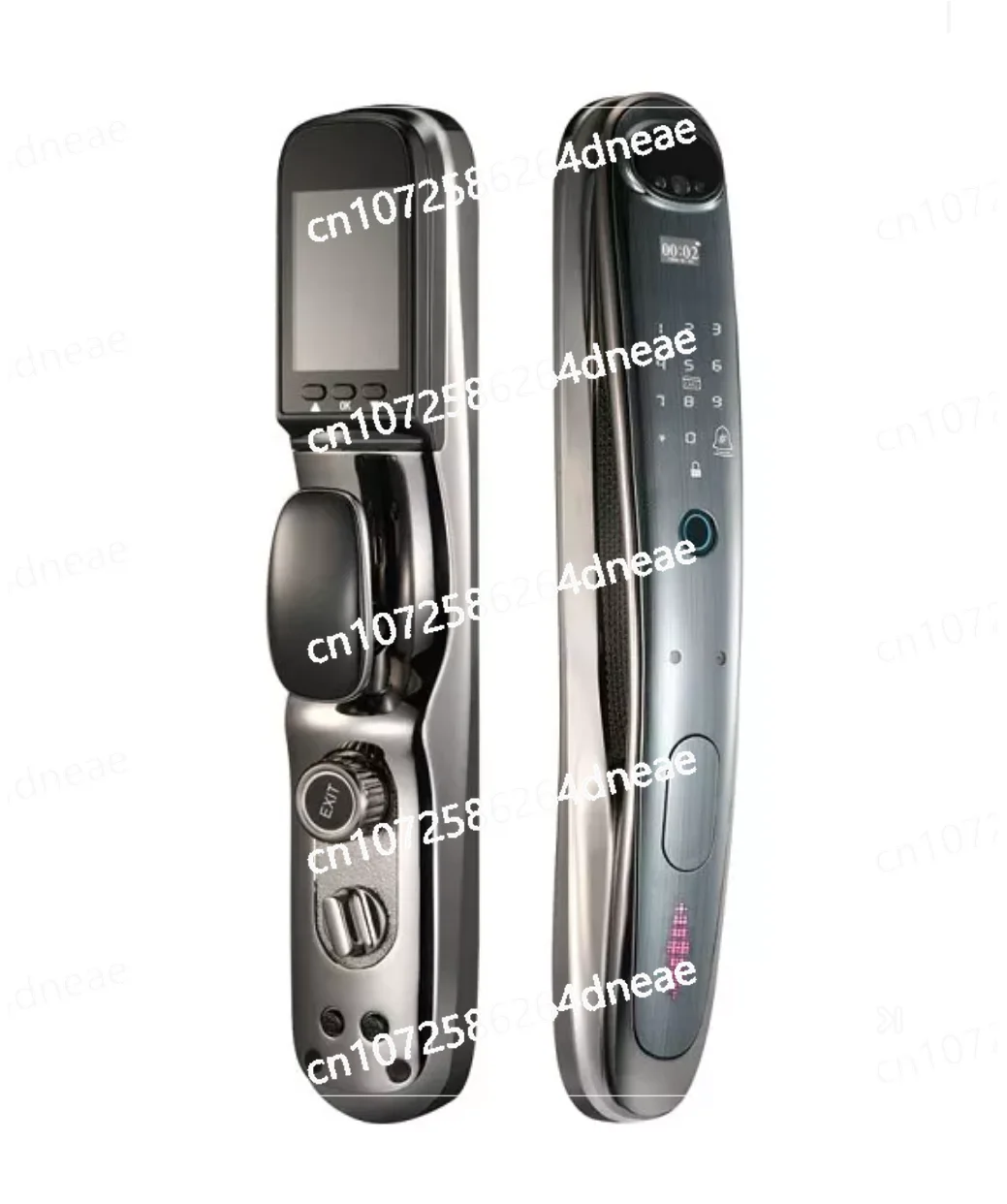 Видеодомофон Smart Lock Система охранного доступа Отпечаток пальца Пароль Сканирование лица Автоматическая разблокировка с приложением Wi-Fi
Видеодомофон Smart Lock Система охранного доступа Отпечаток пальца Пароль Сканирование лица Автоматическая разблокировка с приложением Wi-Fi