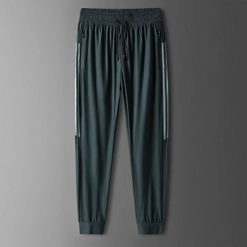 Men's Summer Trend Casual Sports Pants Trousers Solid Color Ice Silk High Elasticity Drawstring Pants For Men Plus Size S-8XL
Men's Summer Trend Casual Sports Pants Trousers Solid Color Ice Silk High Elasticity Drawstring Pants For Men Plus Size S-8XL