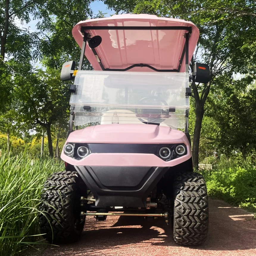 Factory Price 4 Seater 4 Wheels Brake Golf Buggy Lead-Acid Battery And Lithium Battery Optional Powered Golf Cart For Sale
Factory Price 4 Seater 4 Wheels Brake Golf Buggy Lead-Acid Battery And Lithium Battery Optional Powered Golf Cart For Sale