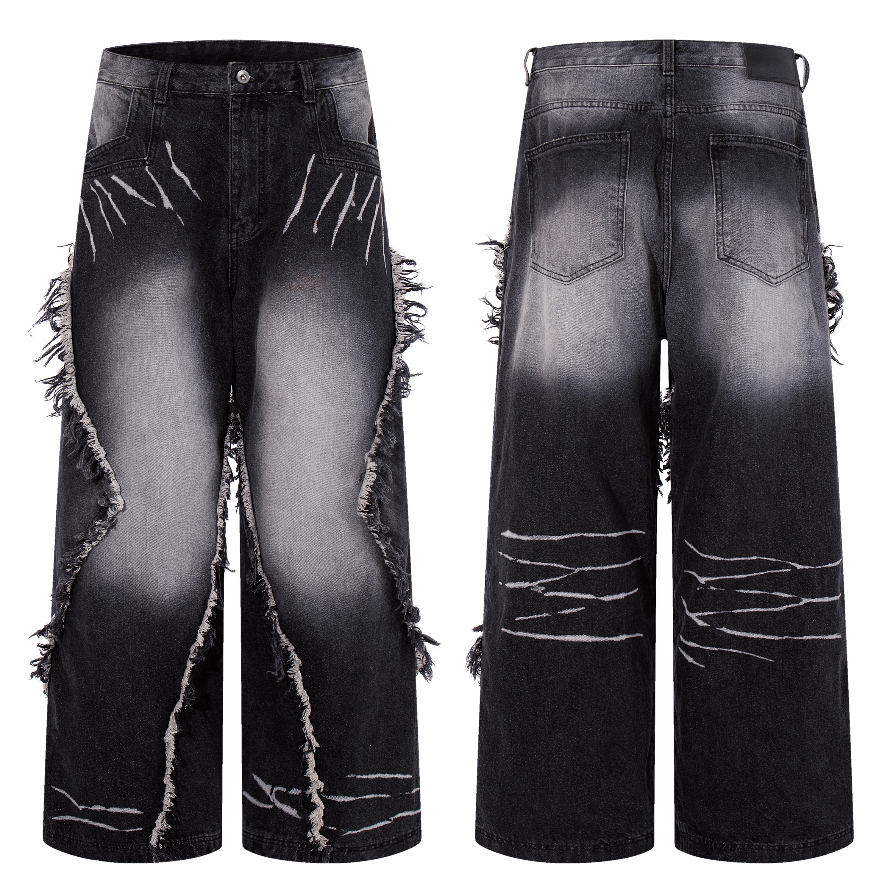 AL88060 BLCG High Waist Super Quality Loose Fitting Denim Pants Heavy Thick Unisex Fashion Stylish Painting Jeans
AL88060 BLCG High Waist Super Quality Loose Fitting Denim Pants Heavy Thick Unisex Fashion Stylish Painting Jeans