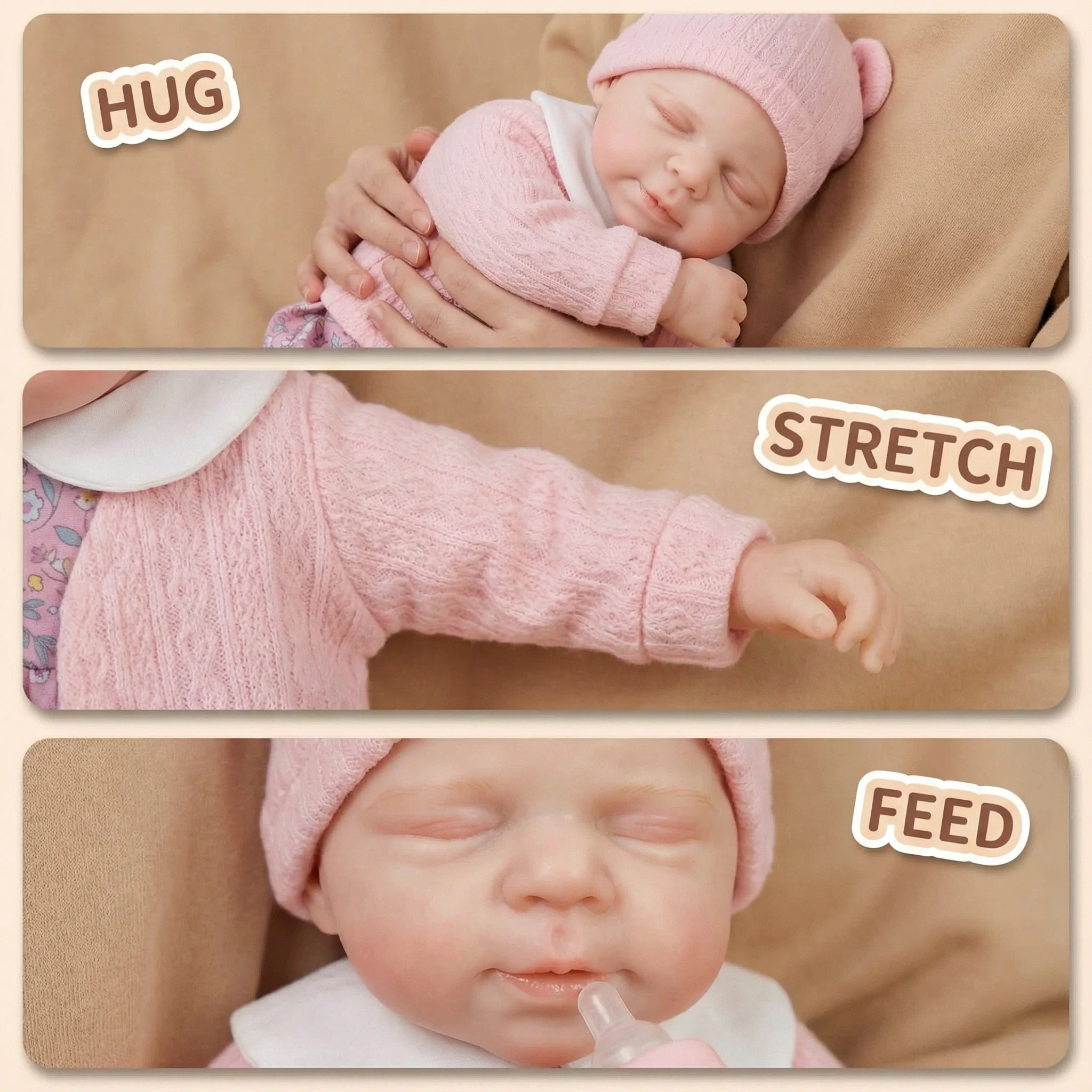 Кукла NPK Pascale 12 дюймов, с открывающимся ртом, полностью из цельного силикона, гибкая, эластичная, супермягкая, милая, маленького размера, игрушка-сквиш
Кукла NPK Pascale 12 дюймов, с открывающимся ртом, полностью из цельного силикона, гибкая, эластичная, супермягкая, милая, маленького размера, игрушка-сквиш