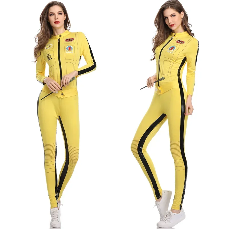 Sexy Uniforms Racing Girl Costume Race Car Driver Jumpsuit Yellow Long Sleeves Racing Car Girl Race Car Game Cheerleader Uniform
Sexy Uniforms Racing Girl Costume Race Car Driver Jumpsuit Yellow Long Sleeves Racing Car Girl Race Car Game Cheerleader Uniform