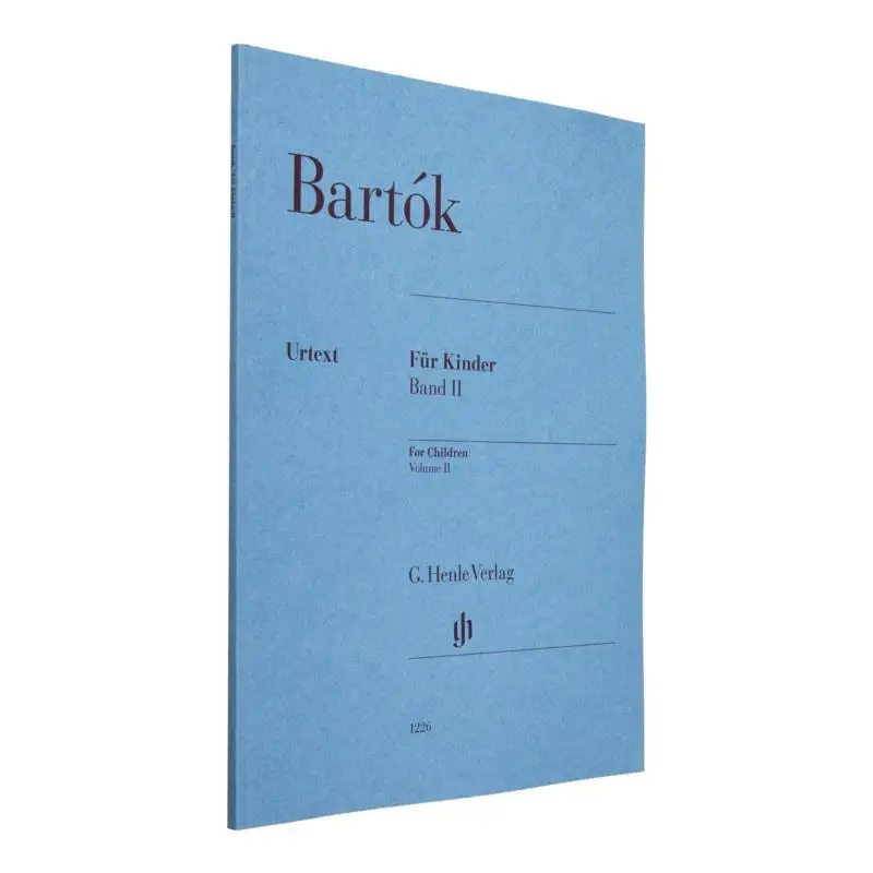 HN1226 Bartk For Children Rev 1946 2 F Piano Vikrius Lszl Lampert Vera G Henle Verlag 9790201812267 Book
HN1226 Bartk For Children Rev 1946 2 F Piano Vikrius Lszl Lampert Vera G Henle Verlag 9790201812267 Book
