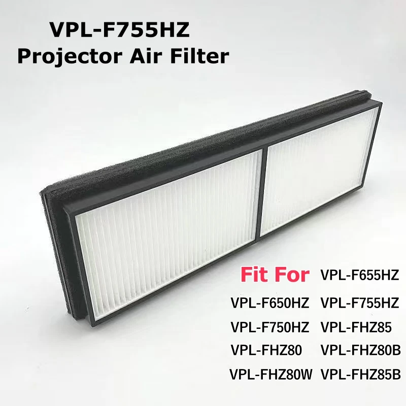 Projector Air Filter VPL-F755HZ for VPL-F655HZ,VPL-F650HZ,VPL-F755HZ,VPL-F750HZ, VPL-FHZ85,VPL-FHZ80 FHZ80B FHZ80W FHZ85B
Projector Air Filter VPL-F755HZ for VPL-F655HZ,VPL-F650HZ,VPL-F755HZ,VPL-F750HZ, VPL-FHZ85,VPL-FHZ80 FHZ80B FHZ80W FHZ85B