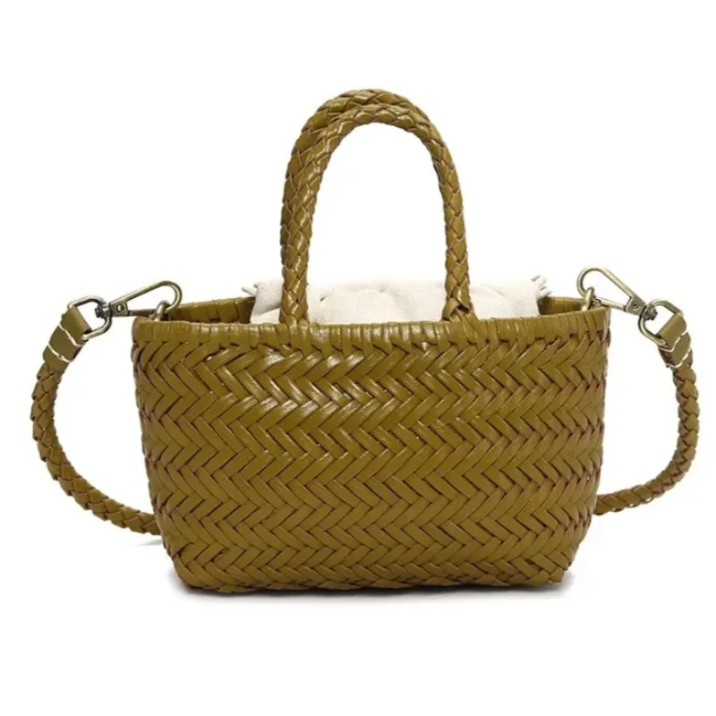 Fashion Leather Hand-woven Handbag, New Style Women's Lightweight and Versatile Casual Crossbody Bag for Commuting, Clutch Bag
Fashion Leather Hand-woven Handbag, New Style Women's Lightweight and Versatile Casual Crossbody Bag for Commuting, Clutch Bag
