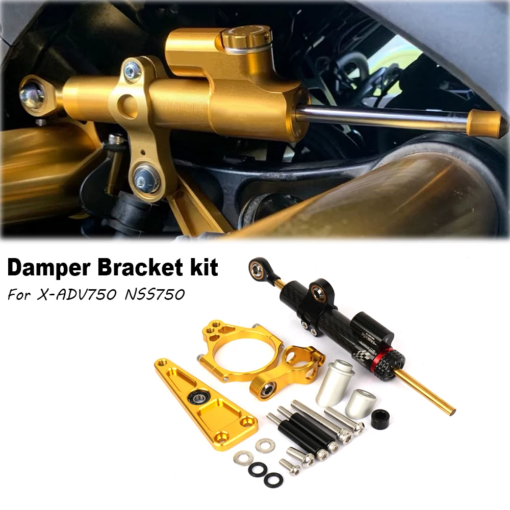  For Honda XADV X-ADV 750 X-ADV750 NSS750 NSS 750 Motorcycle Accessories CNC Aluminum Steering Stabilizer Damper bracket
For Honda XADV X-ADV 750 X-ADV750 NSS750 NSS 750 Motorcycle Accessories CNC Aluminum Steering Stabilizer Damper bracket