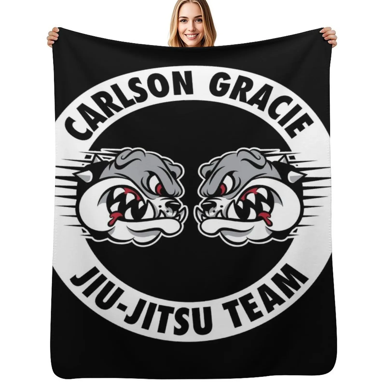 Carlson Gracie Jiu-Jitsu Team Throw Blanket Ultra Plush Cozy Blanket for Napping Sleeping
Carlson Gracie Jiu-Jitsu Team Throw Blanket Ultra Plush Cozy Blanket for Napping Sleeping