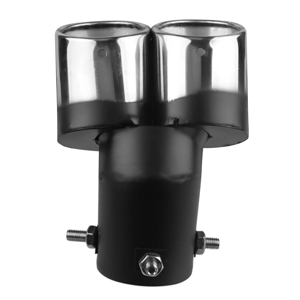 Car Exhaust Muffler Tip Stainless Steel Tail Throat Tailpipe Dual Outlet Tail Pipe Muffler Car Modification Parts
Car Exhaust Muffler Tip Stainless Steel Tail Throat Tailpipe Dual Outlet Tail Pipe Muffler Car Modification Parts