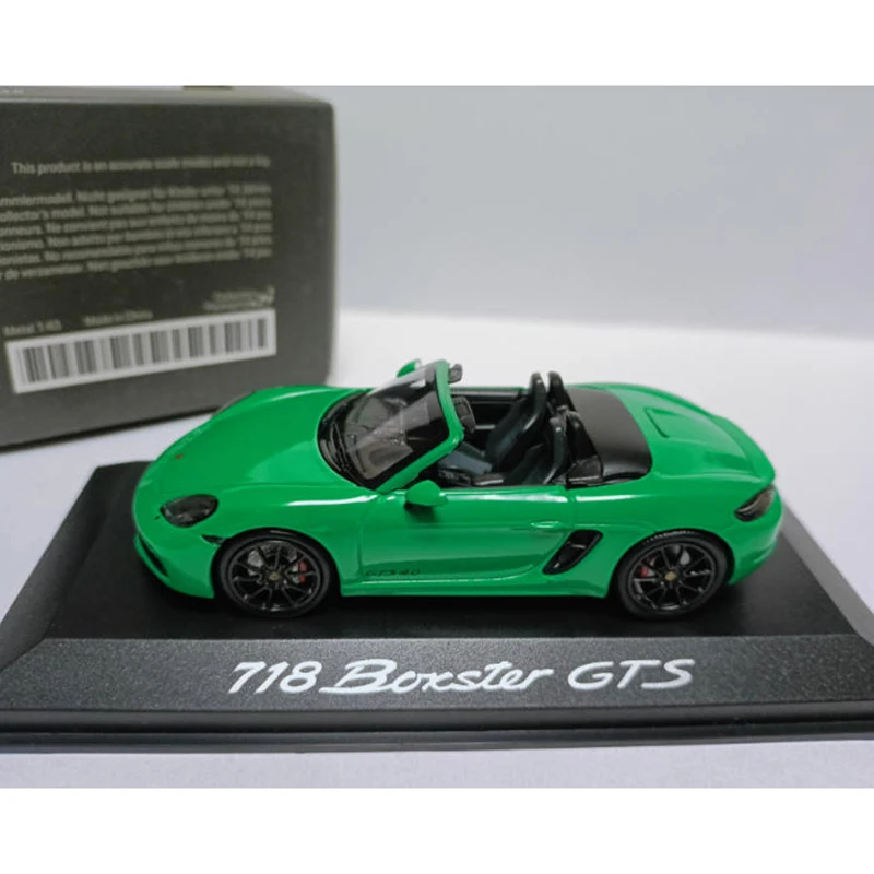 Minichamps 1/43 Scale 718 Boxster GTS Green Alloy Simulation Sports Car Model Static Collection Decorated Holiday Gifts Toys
Minichamps 1/43 Scale 718 Boxster GTS Green Alloy Simulation Sports Car Model Static Collection Decorated Holiday Gifts Toys