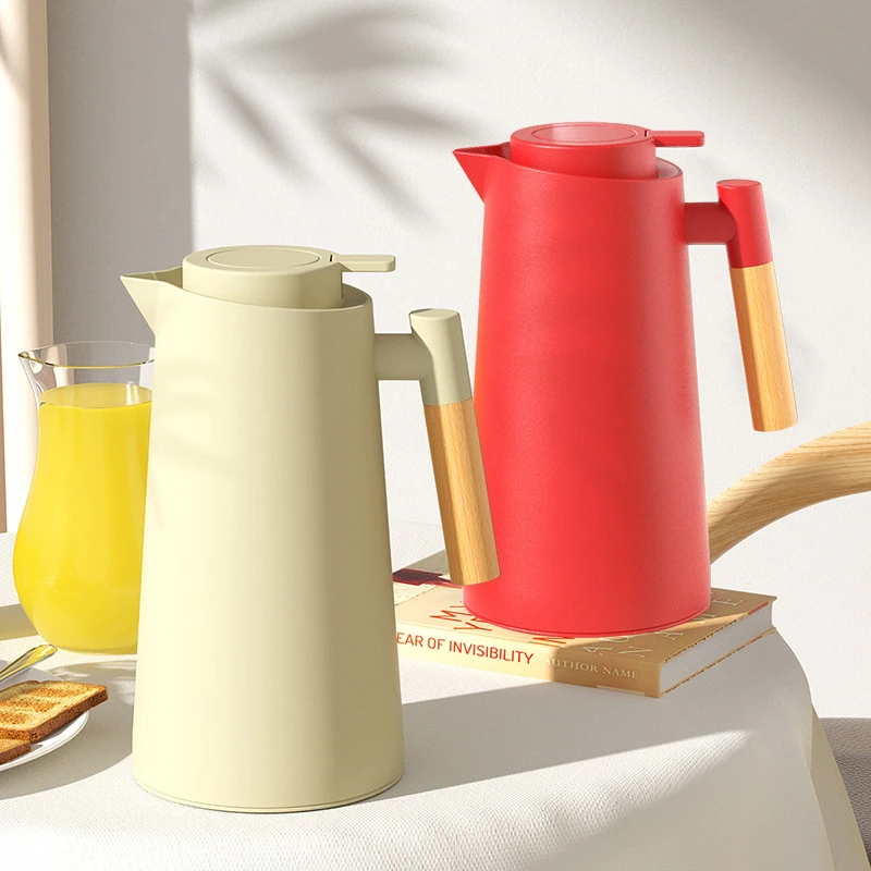 New Nordic-style household thermos with wooden handle, glass inner pot, hot water kettle, coffee pot, large capacity, gift cup w
New Nordic-style household thermos with wooden handle, glass inner pot, hot water kettle, coffee pot, large capacity, gift cup w