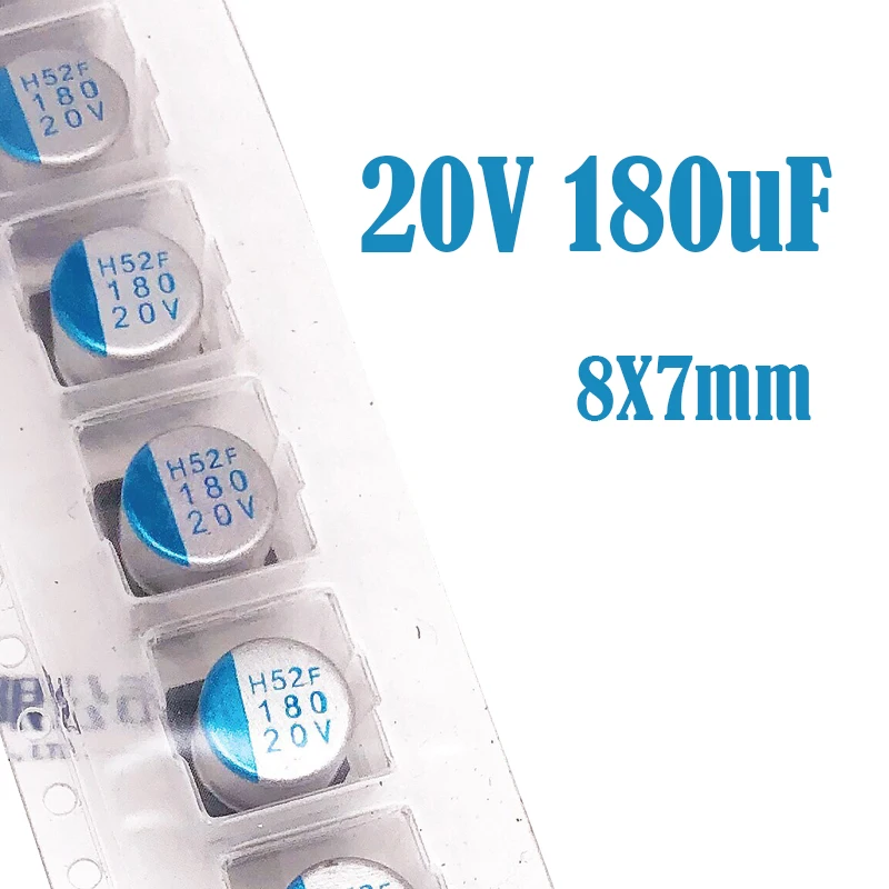 (10-100 шт.) 20V180UF 8X7mm JH SMD Твердотельный конденсатор/полимерный конденсатор 180 мкФ 20В
(10-100 шт.) 20V180UF 8X7mm JH SMD Твердотельный конденсатор/полимерный конденсатор 180 мкФ 20В