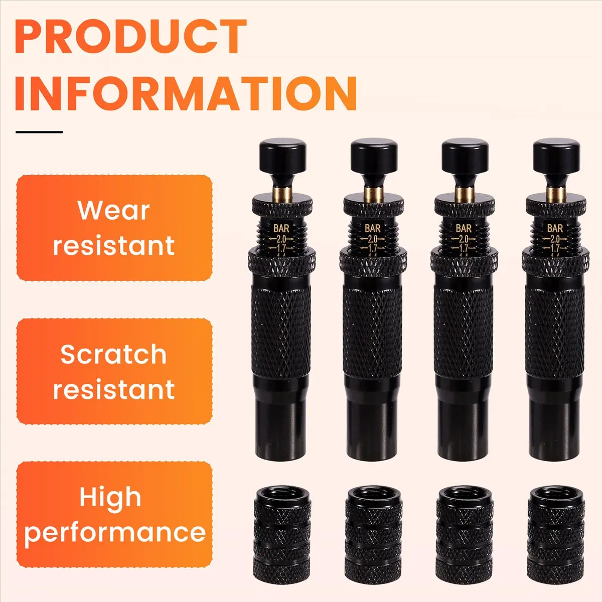 #08X Automotive Parts & Accessories,Tire Deflator,10-30 PSI/0.7-2 BAR Adjustable Tire Deflator Kit (Black)
#08X Automotive Parts & Accessories,Tire Deflator,10-30 PSI/0.7-2 BAR Adjustable Tire Deflator Kit (Black)