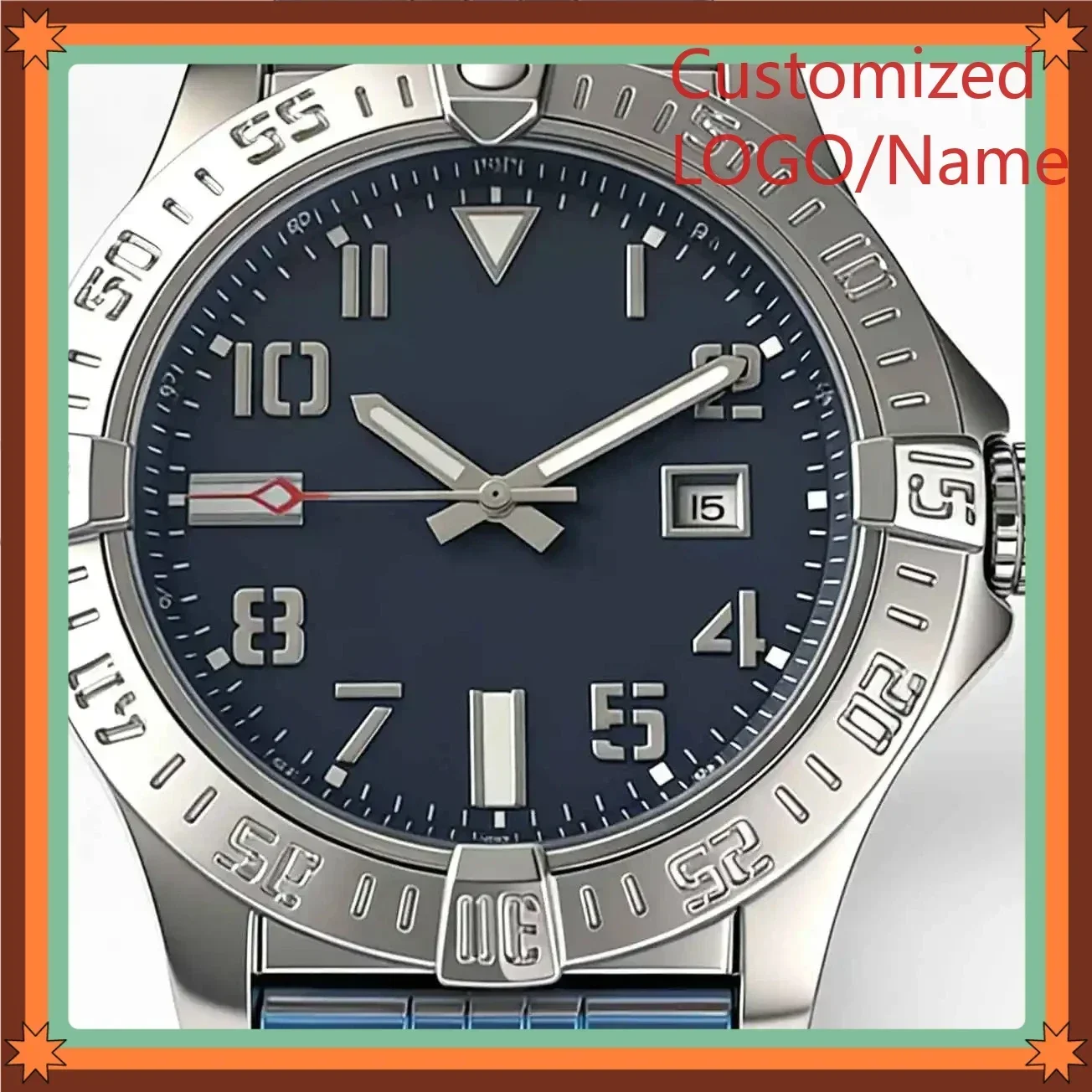 WWATCH Store 45mm Men's Luxury Watch in 904L Steel, Automatic Movement Customized Watches
WWATCH Store 45mm Men's Luxury Watch in 904L Steel, Automatic Movement Customized Watches
