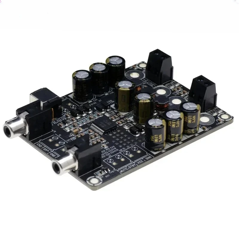 SURE2x25W dual channel D-class low-power digital audio/subway station power amplifier board
SURE2x25W dual channel D-class low-power digital audio/subway station power amplifier board