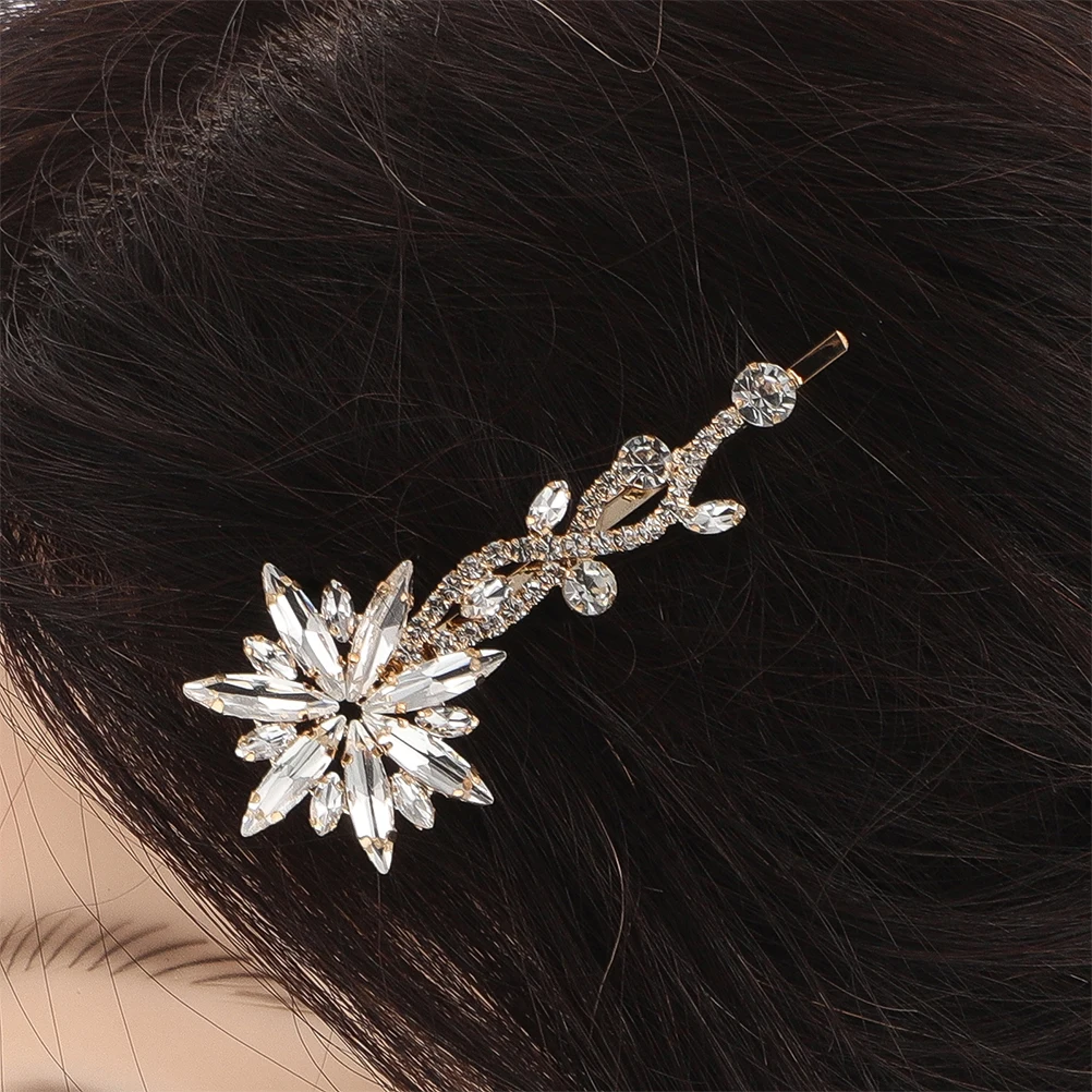 2 Pcs Hair Accessories Rhinestone Clip Flower Pins Bridal Decorative Bobby Clips Bling Crystal Rhinestones Barrettes
2 Pcs Hair Accessories Rhinestone Clip Flower Pins Bridal Decorative Bobby Clips Bling Crystal Rhinestones Barrettes