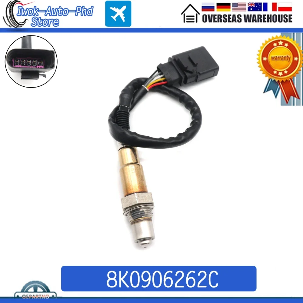 8K0906262C Upstream Front 5-Wire Air Fuel Ratio Lambda O2 Oxygen Sensor for Audi A4 A5 Q5 Q7 1.8L 2.0L 11-17 8K0 906 262C
8K0906262C Upstream Front 5-Wire Air Fuel Ratio Lambda O2 Oxygen Sensor for Audi A4 A5 Q5 Q7 1.8L 2.0L 11-17 8K0 906 262C