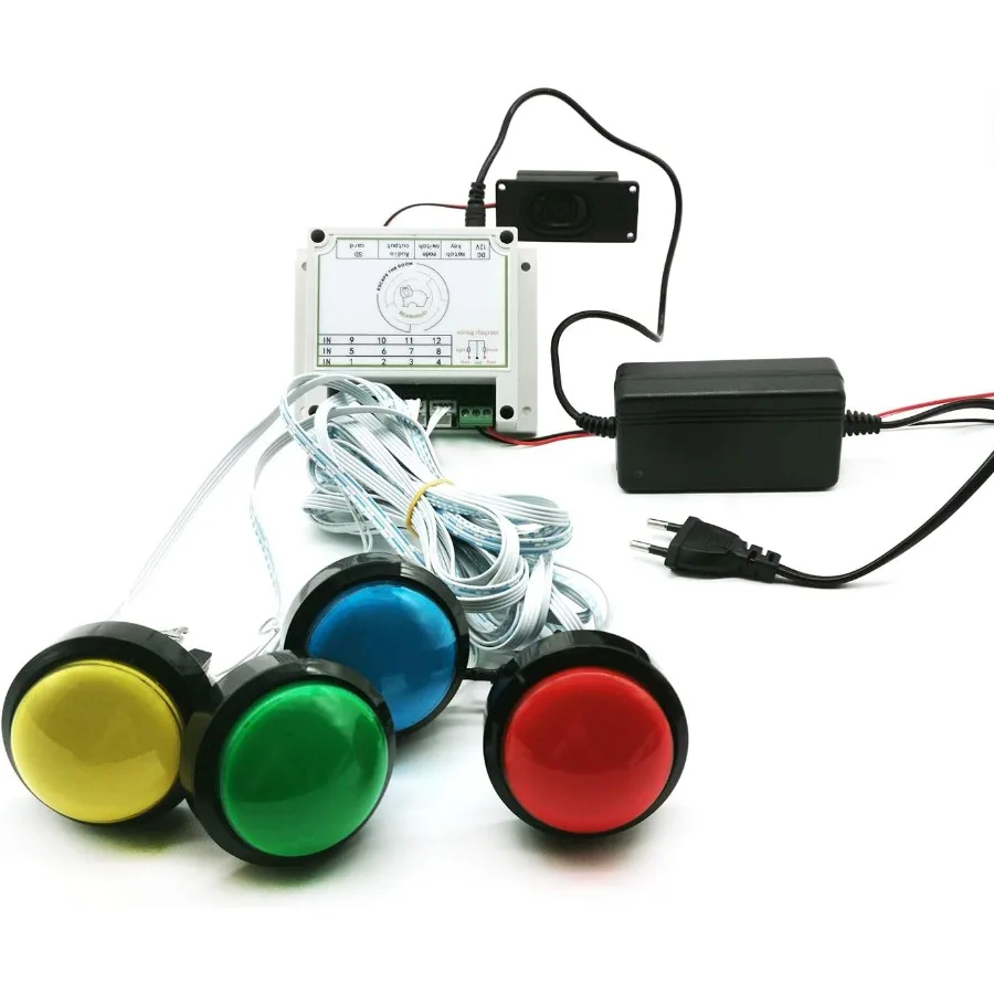 Реквизит для квест-комнаты, 5 цветов, кнопочный механизм, пресс для заказа, чтобы управлять магнитным замком 12 В для выхода, игрока, игрока, приключений
Реквизит для квест-комнаты, 5 цветов, кнопочный механизм, пресс для заказа, чтобы управлять магнитным замком 12 В для выхода, игрока, игрока, приключений