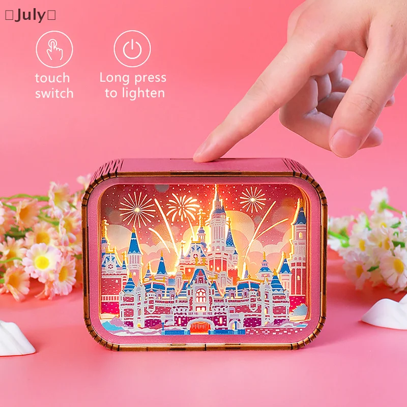 3D деревянная лампа светодиодный ночник сказочный замок украшение стола спальня настольная лампа новинка подарок на день рождения для мальчиков и девочек
3D деревянная лампа светодиодный ночник сказочный замок украшение стола спальня настольная лампа новинка подарок на день рождения для мальчиков и девочек