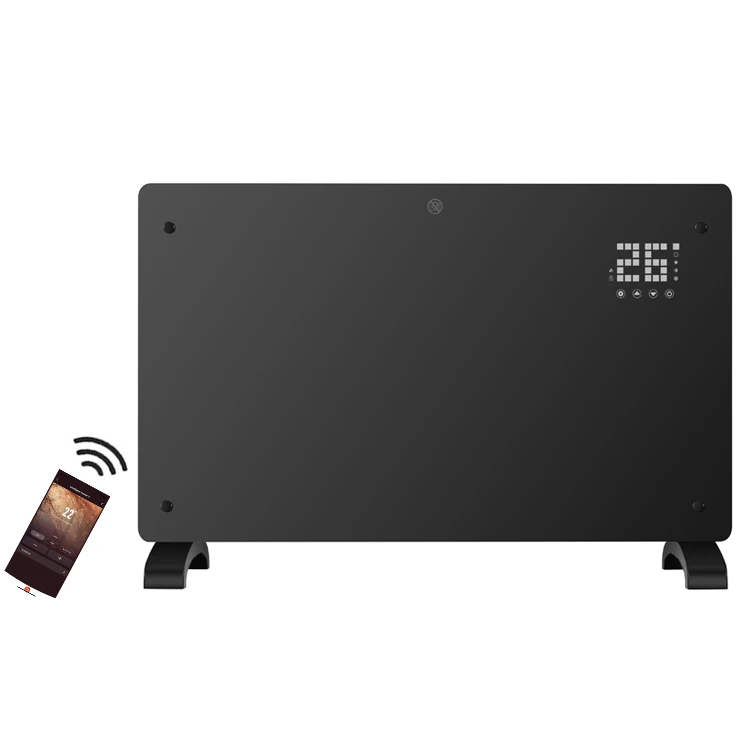 Стеклянный конвектор для дома, ванной комнаты, электрический настенный обогреватель с управлением через приложение Wi-Fi
Стеклянный конвектор для дома, ванной комнаты, электрический настенный обогреватель с управлением через приложение Wi-Fi