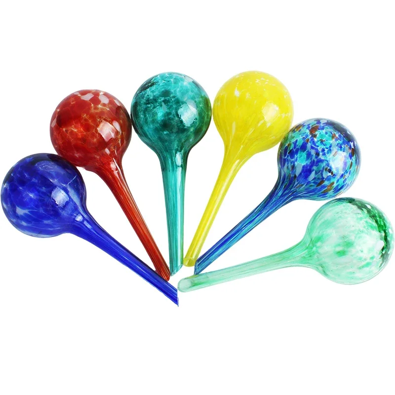 Glass Automatic Plant Watering Ball 6pcs Household Green Plant Potted Plant Drip Irrigation Device Automatic Watering Spike
Glass Automatic Plant Watering Ball 6pcs Household Green Plant Potted Plant Drip Irrigation Device Automatic Watering Spike