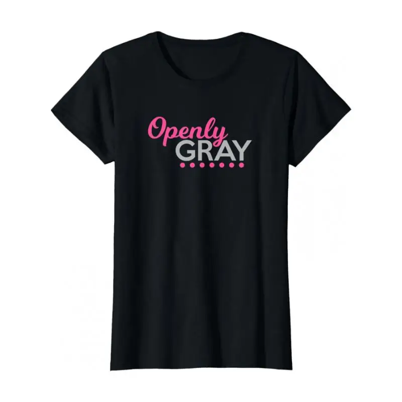 Openly Gray T-shirt for Women, Silver Sister Confident Gray Hair Tee, Cute Gift for Grandma Mom, Unique Stylish Tops
Openly Gray T-shirt for Women, Silver Sister Confident Gray Hair Tee, Cute Gift for Grandma Mom, Unique Stylish Tops
