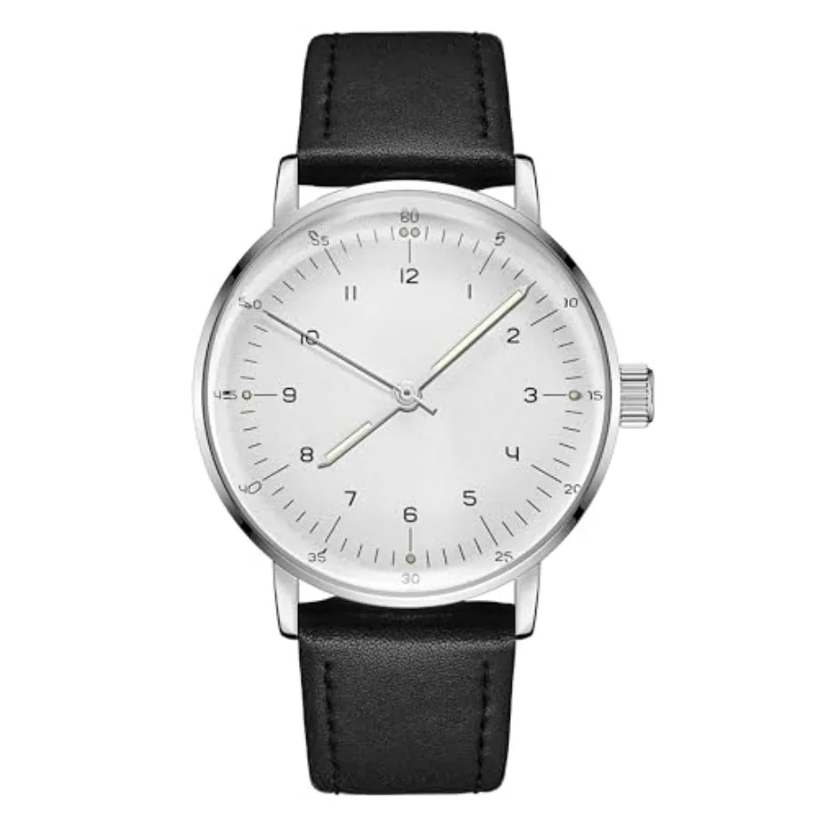 Boyarca Vintage Mechanical Watch with Domed Glass Watch Mirror and 40mm case, Casual and Minimalist Manual Winding Mechanical W
Boyarca Vintage Mechanical Watch with Domed Glass Watch Mirror and 40mm case, Casual and Minimalist Manual Winding Mechanical W