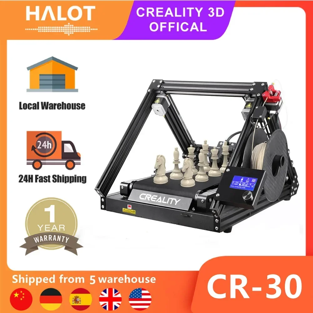 HALOT Official CR-30 3dprint Mill 3D принтер бесконечная длина печать с нитью детектор повреждений Core-XY групповая печать
HALOT Official CR-30 3dprint Mill 3D принтер бесконечная длина печать с нитью детектор повреждений Core-XY групповая печать