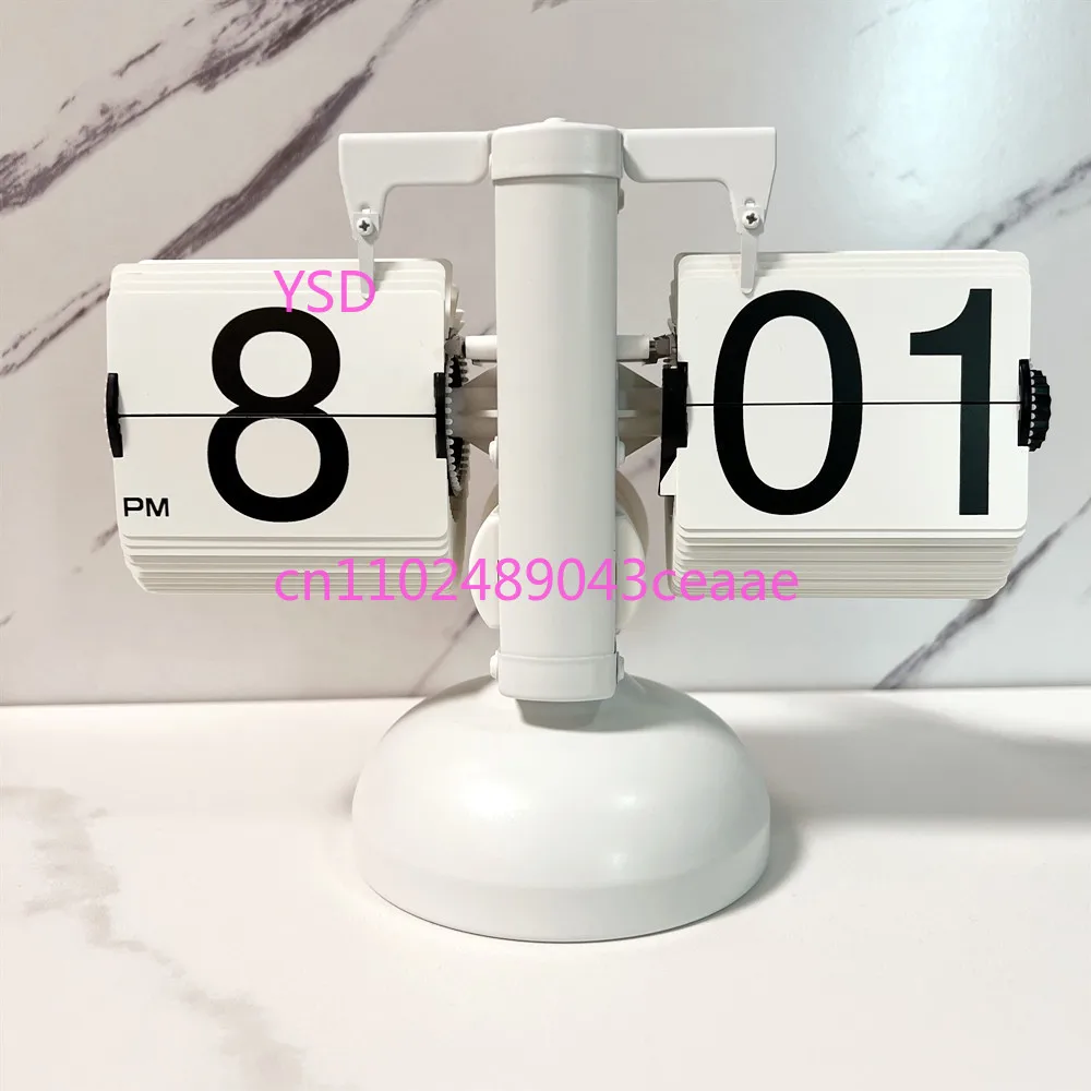 European retro page turning clock desktop home
European retro page turning clock desktop home