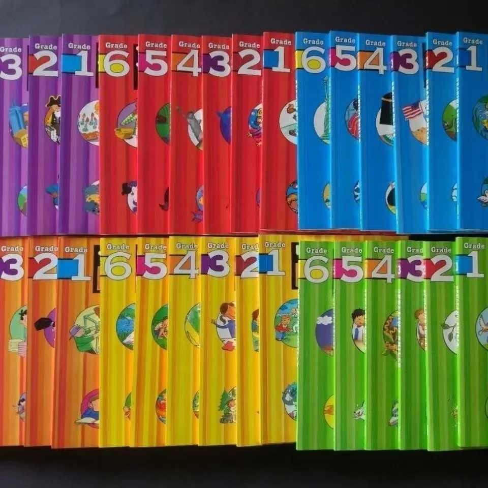 6pcs/set Harcourt Family Learning Reading, Writing, Math, Phonics, Language Arts Predictive Exercise Book
6pcs/set Harcourt Family Learning Reading, Writing, Math, Phonics, Language Arts Predictive Exercise Book