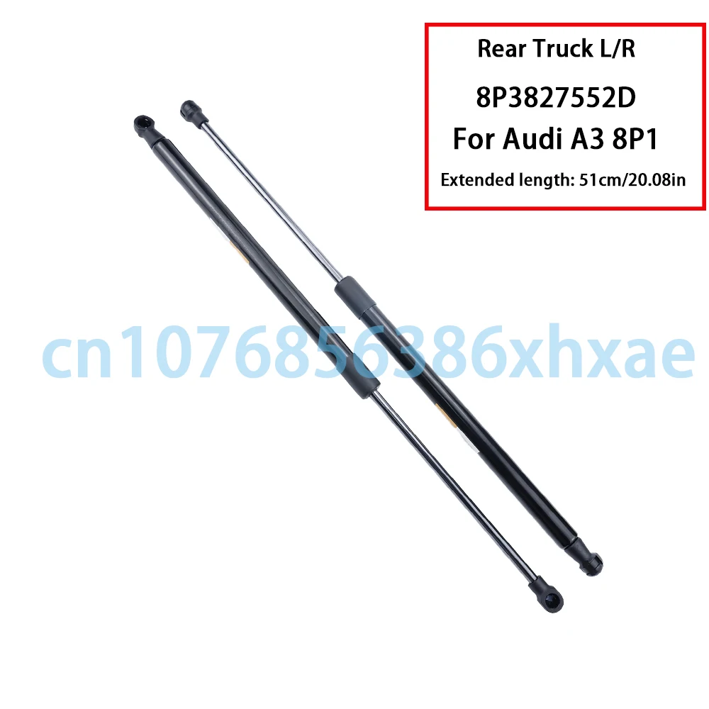 For Audi A3 8P1 2pcs Gas Spring Strut 2003-2012 Tailgate Trunk Lift Rear Boot Bars Accessories
For Audi A3 8P1 2pcs Gas Spring Strut 2003-2012 Tailgate Trunk Lift Rear Boot Bars Accessories
