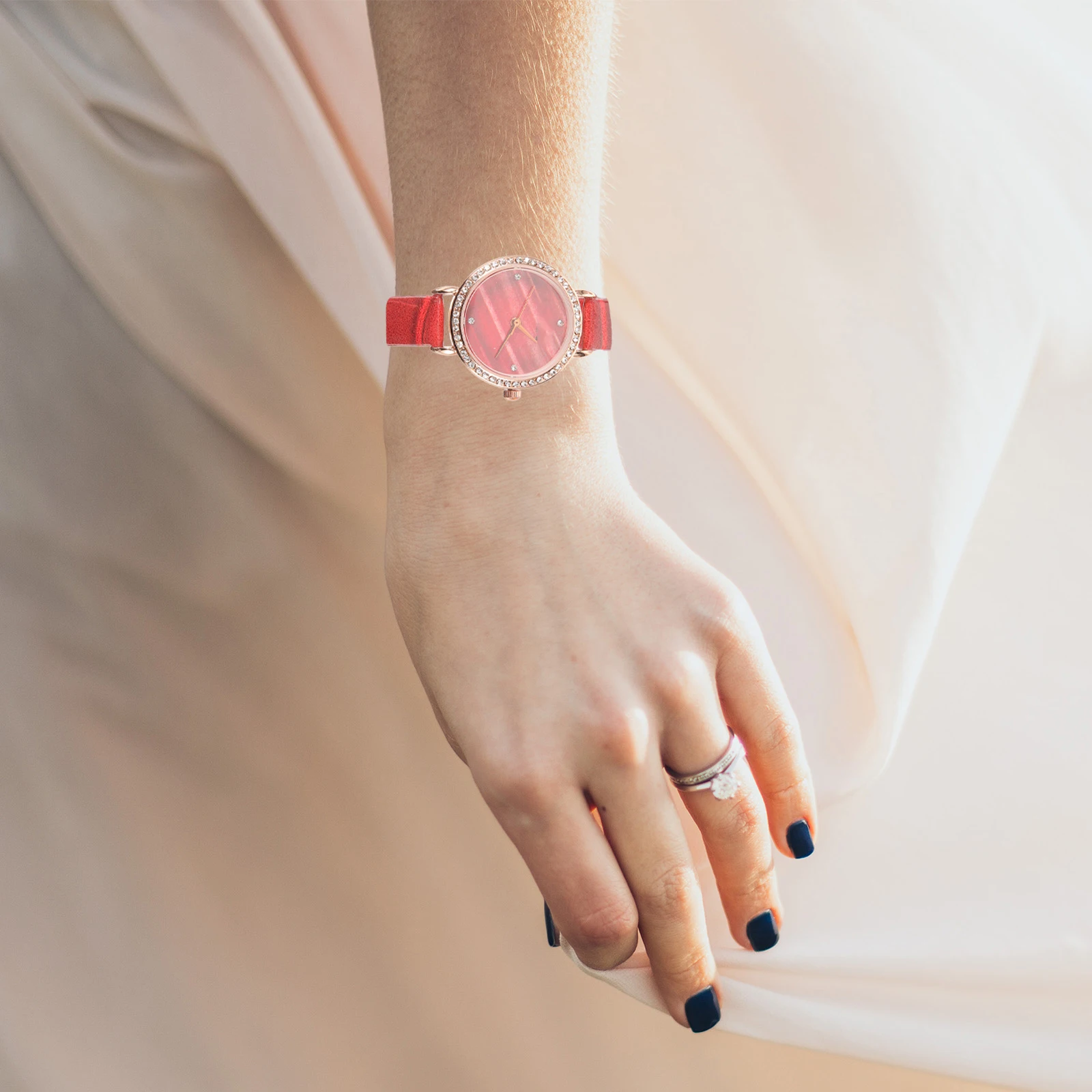 Quartz Watch Set Ladies Wrist Watch Delicate Bracelet Metal Alloy Case PU B SL68 Movement Gift Student Timepiece Elegant Watches
Quartz Watch Set Ladies Wrist Watch Delicate Bracelet Metal Alloy Case PU B SL68 Movement Gift Student Timepiece Elegant Watches