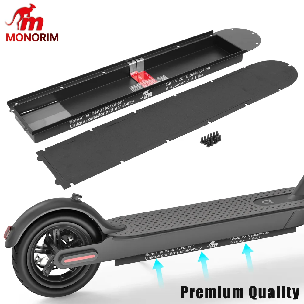 Monorim Alloy High Capacity Battery Bottom Cover Heat Dissipation Silicone Waterproof for Xiaomi M365 1S Pro Protection Cover
Monorim Alloy High Capacity Battery Bottom Cover Heat Dissipation Silicone Waterproof for Xiaomi M365 1S Pro Protection Cover