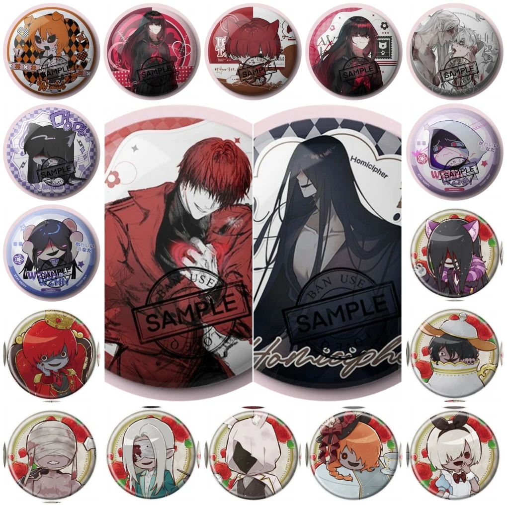 58mm Game Homicipher 2026 Cosplay COSTUME Badge Pin SPTE Tinplate Brooch Prop Xmas Gilf
58mm Game Homicipher 2026 Cosplay COSTUME Badge Pin SPTE Tinplate Brooch Prop Xmas Gilf