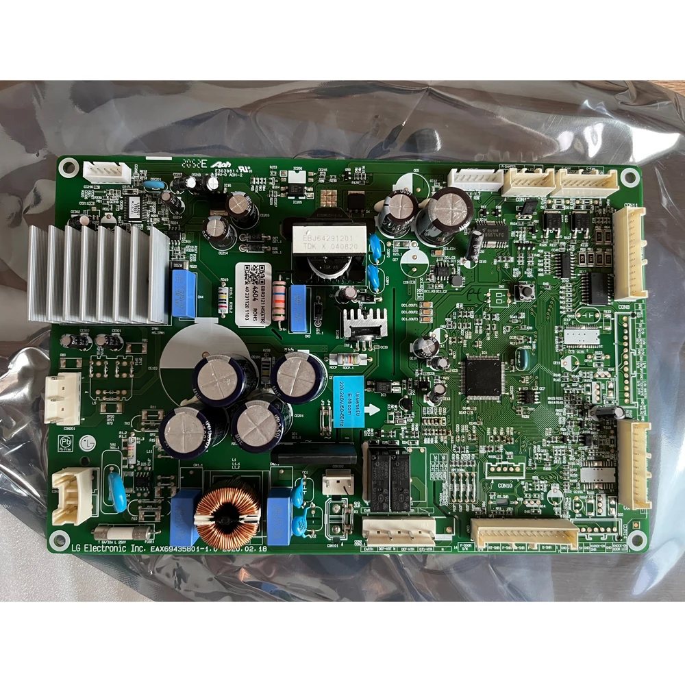 EBR31214604 Оригинальная плата управления инвертором материнской платы для холодильника LG
EBR31214604 Оригинальная плата управления инвертором материнской платы для холодильника LG