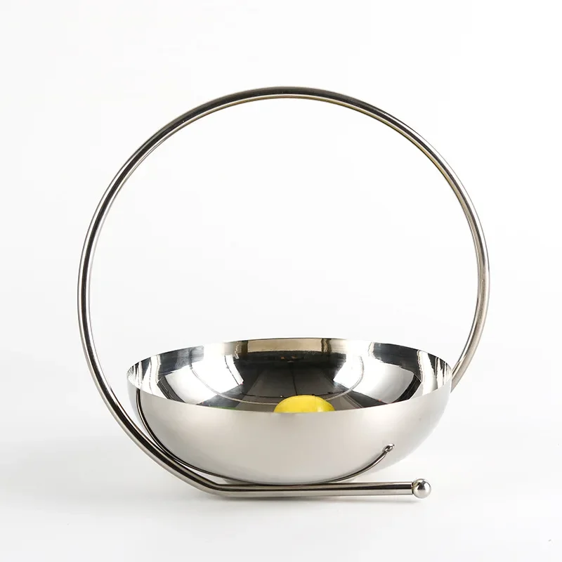 Circular Design Handheld Fruit Tray, Luxurious Large Stainless Steel Bowl, Tableware, Living Room Desktop Decoration Ornaments
Circular Design Handheld Fruit Tray, Luxurious Large Stainless Steel Bowl, Tableware, Living Room Desktop Decoration Ornaments