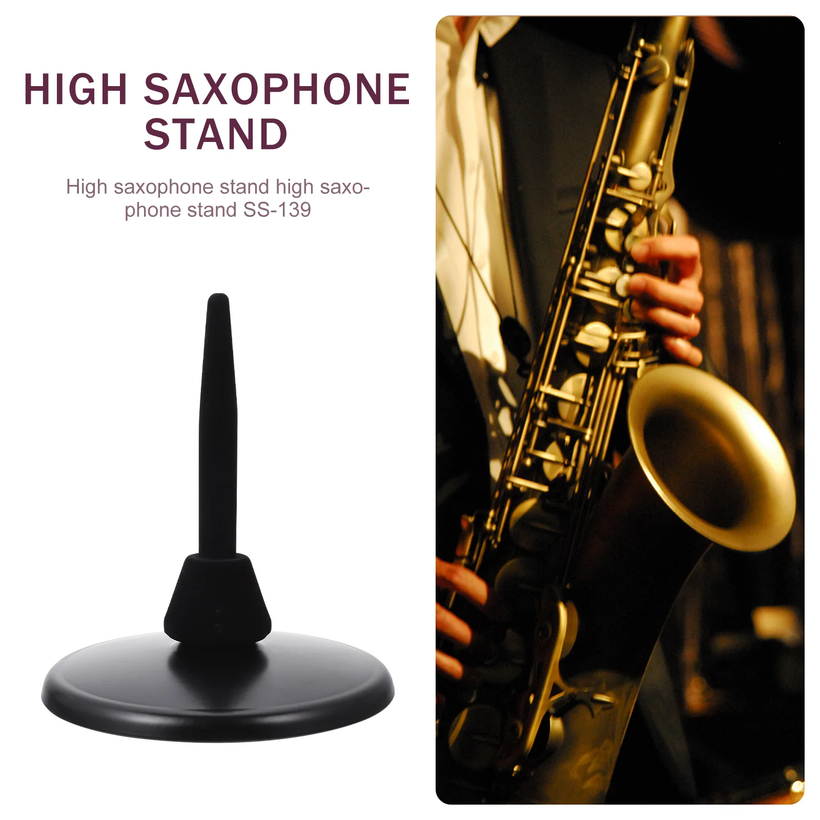 Flute Clarinet St Musical Instrument Rack Stable Round Bottom Design EVA Sponge Non Slip Trumpet Display Holder
Flute Clarinet St Musical Instrument Rack Stable Round Bottom Design EVA Sponge Non Slip Trumpet Display Holder